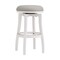 Alaterre Furniture Ellie Bar Height Stool, White, 2PK ANEL06PDCR2 - alternate 1